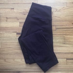 EUC Lululemon Athletica Plum leggings